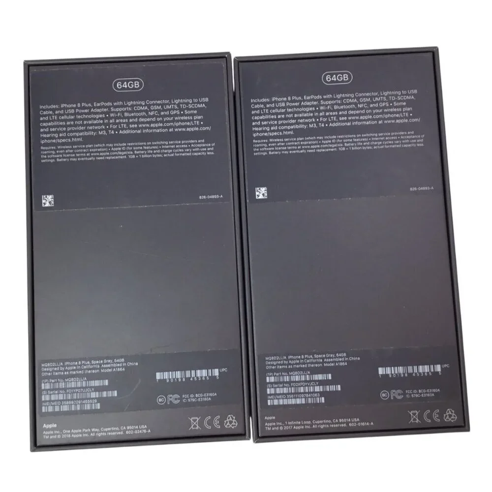 Apple Products Empty Phone Boxes Lot of 9 Iphone Ipad No Phones Boxes only